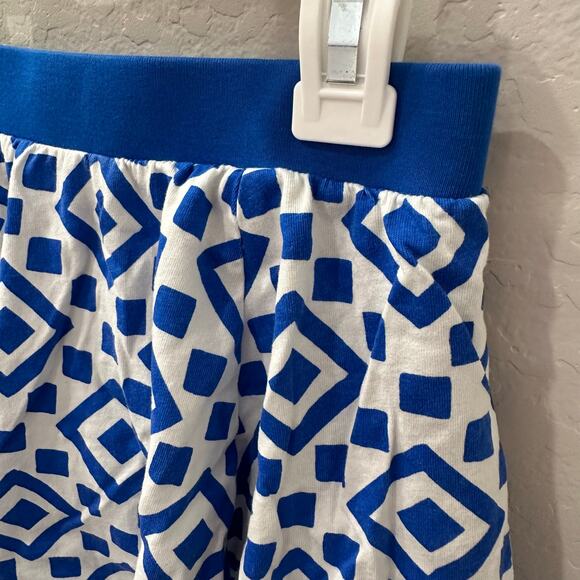 Tea Collection Blue & White Geometric Skort - Picture 2 of 8